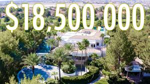 Lots of sports equipment to choose from. Watch Inside An 18 5m Las Vegas Estate With A 21 Foot Waterfall On The Market Architectural Digest