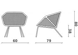 Miniforms believes that elegance is not a drab aesthetic, but a vibrant and colorful approach. Colony Miniforms Armchair Milia Shop