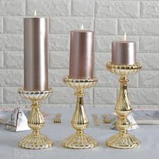 Find candle holders products, manufacturers & suppliers featured in arts & crafts industry from china. Mercury Glass Pillar Candle Holders Home Gift Wedding Centerpieces Sale Ebay