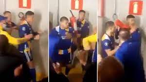 The entire boca juniors delegation of players, coaches and officials was taken to a police station in belo horizonte. N Z4jlcd2zptem