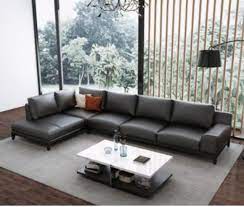 Wir bieten ihnen das passende ecksofa auch wahlweise. L Form Leder Couch Im Eleganten Design Online Kaufen