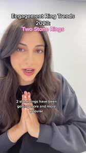 Two stone engagement rings will be trending this year and I am here for it  💎💎 Which combination do you like best? #twostoneengagementring  #toietmoiring #twodiamonds #twostonering #engagementrings ...