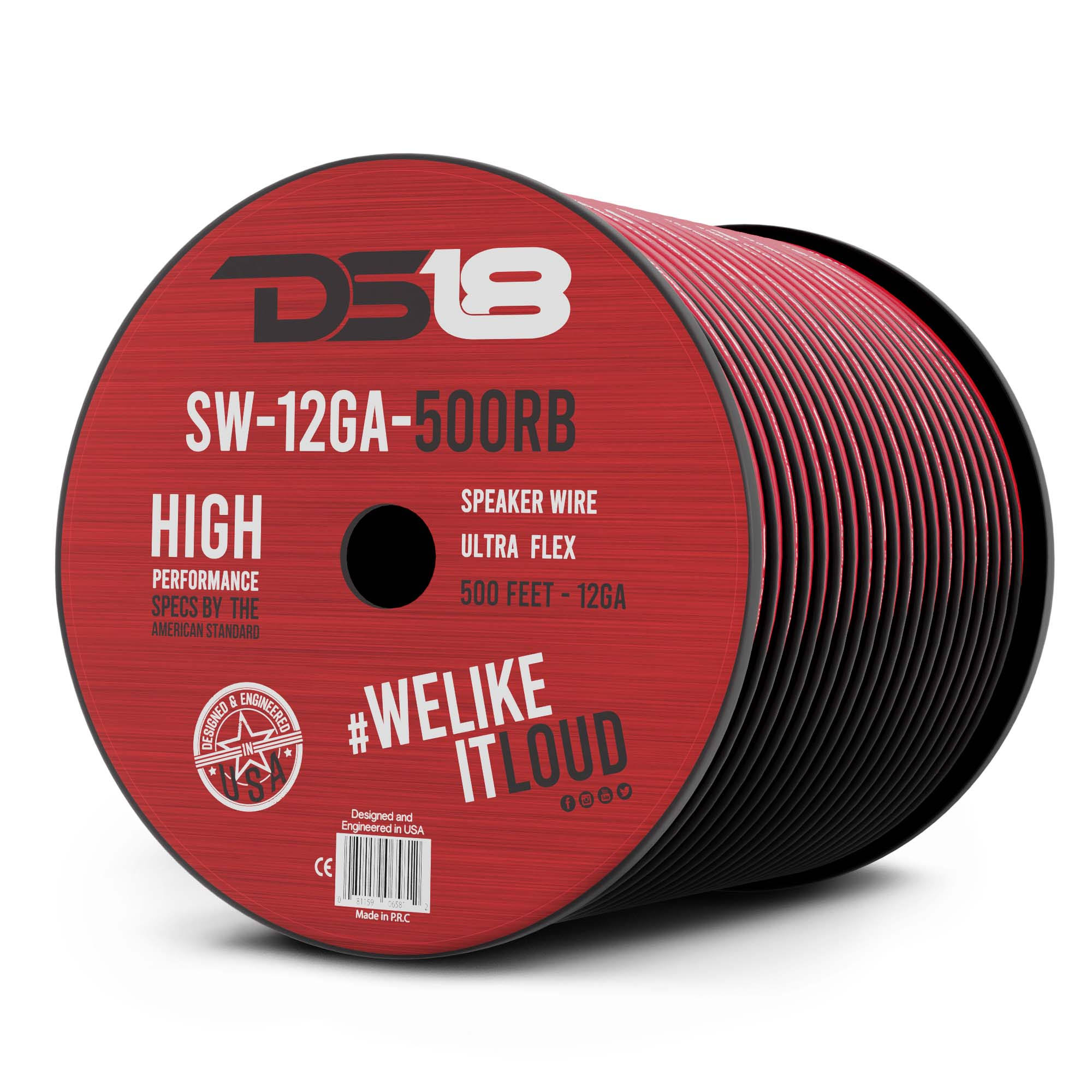 DS18 12-GA 500-Feet Speaker Wire