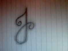 Music For Josh Letter J Tattoo J Tattoo Tattoo Lettering