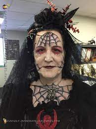 Black widow earrings, creepy cute spooky spider earrings, womens costume jewelry. Black Widow Spider Bride Costume