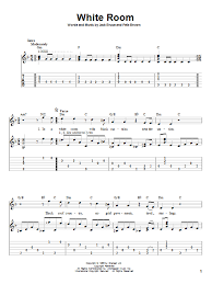 White Room By Cream Solo Guitar Guitar Instructor