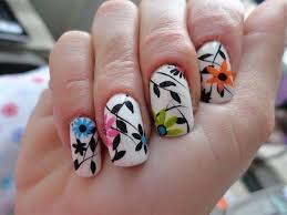 43 diseños de hermosas uñas decoradas con pedrería 2019. Unas Decoradas Con Flores Unas Decoradas Paso A Paso Facebook