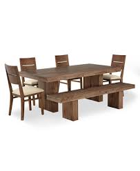 Dining room set, created for macy's, (60 dining table, 4 side chairs & bench) $1,514.00 sale $1,049.00 extra 10% off code: Black Sandals Macys Dining Table Sets