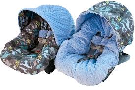 Itzy Ritzy Urban Jungle Blue Baby Ritzy Rider Infant Car Seat Cover Baby Car Seats Infant Car Seat Cover Carseat Cover