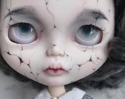 Horror Blythe Muñeca, Asustando a Blythe, Alien Blythe, Art Toy horrible,  OOAK Spooky Doll, Creepy Doll, Vampire Blythe, Custom Blythe