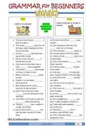 Grammar For Beginners Who Which English Grammar Worksheets Learn English English For Beginners