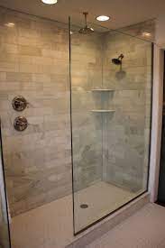 Interior Bathroom Incredible Doorless Walk In Shower Designs Ideas Interesting Glass Doorle Bathroom Redesign Bathroom Remodel Shower Bathroom Remodel Master