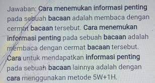 We did not find results for: Cara Untuk Menemukan Informasi Penting Adalah Membaca Teks Dengan Edukasi News