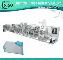 Full Servo High Speed Automatic Disposable Under Pad Machine ...