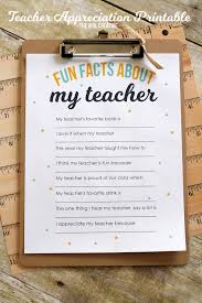 Download Teacher Appreciation Printable Fun Facts About My Teacher The Girl Creative