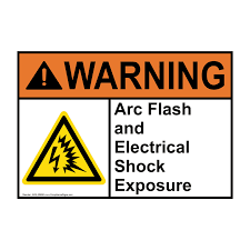Ansi Warning Arc Flash And Electrical Shock Sign With Symbol The original layout of electronic components is different from the circuit diagram. usd