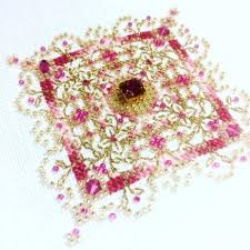 Also, free pattern downloads for beading, cross stitch, knitting, crochet. January Garnet Shannon Christine Designs Cross Stitch Patterns