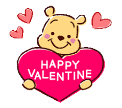 On top of that, you can send all valentine's day pictures as a greeting card to your family and friends absolutely free and even add a few nice words to your personal ecard. Happy Valentine S Day Pooh Winnie The Pooh Friends Cute Winnie The Pooh