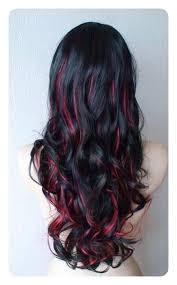 Red and black chunky highlights. 72 Stunning Red Hair Color Ideas With Highlights