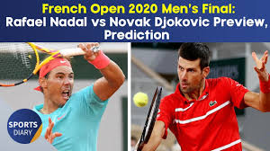 French Open 2020 Men S Final Match Prediction Novak Djokovic Vs Rafael Nadal Preview Youtube