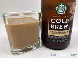 Review Starbucks Bottled Vanilla Sweet Cream Cold Brew The Impulsive Buy