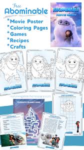 Get inspired by our community of talented artists. Free Abominable Printable Coloring Pages Games Recipes Coloring Pages Printable Coloring Pages Family Game Night