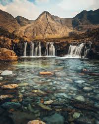 Fairy Pools Isle Of Skye Scotland Fairy Pools Isle Of Skye Mountain Waterfall