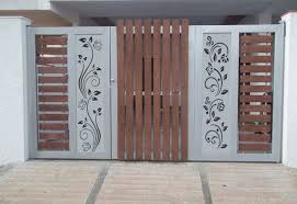 Pagar rumah mewah minimalis modern 2020. Tren Desain Pagar Rumah Minimalis Unik Renovrumah