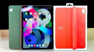 Apple Ipad Air 4th Gen Smart Folio Cover Unboxing Review Back Protection New Colors Youtube