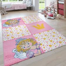 Beide in einem guten zustand! Kinder Teppich Prinzessin Lillifee Karo Rosa Teppichcenter24