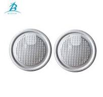 Food Grade Leakproof 211# Aluminum Foil Lid 65mm Easy Peel off End for  Metal Milk Powder or Canned Food