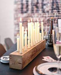 Impressionen Diy Candle Holders Rustic Candles Wooden Candle Holders