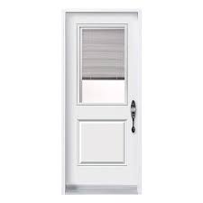 Install the exterior door yourself and hope it doesn't fall out. Discretion Door Glass Insert For Entry Doors Window Mart