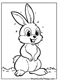 original and sweet rabbit coloring pages updated 2022