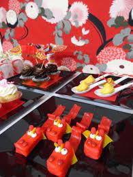Basically, rice is molded into different shapes like ingots or their god of wealth. Celebrate Chinese New Year With Kid Friendly Crafts Rice Krispies Chinese New Year Desserts New Year S Desserts