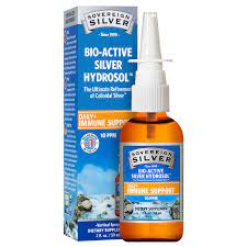 Bio Active Silver Hydrosol Vertical Spray 2oz 59ml Sovereign Silver