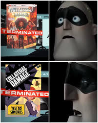 Ran out of ways to tell y'all that today is the ✨last day✨ you can order  the current editions of COLLATERAL DAMAGE before it goes out of print until  September!!