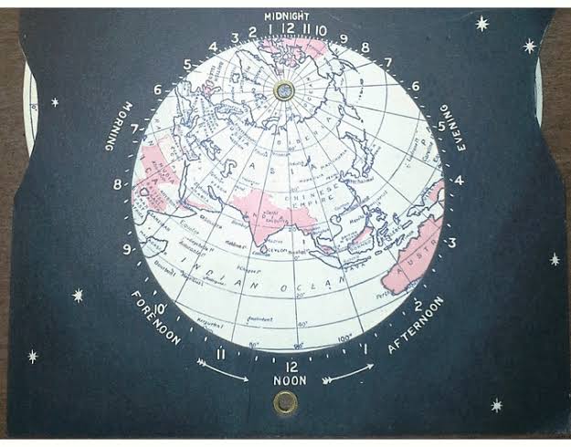 History of British imperialism: Child's toy explaining saying "Sun never sets on the British empire"