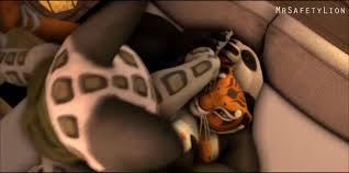 Whole Kung Fu Panda clan can use Tigress 3D pussy
