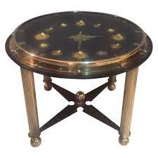Price match guarantee enjoy free shipping and best selection of coffee table clock face that matches your unique tastes and budget. 20th Century French Jacques Adnet Hunting Court Clock Coffee Table 1950s For Sale At 1stdibs