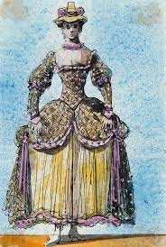 Yes, i actually had made plans already. Costume Design For A Female In Cosi Fan Tutte Thus Do They All Or School For Lovers Mcnay Art Museum