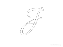 Unlike cursive font in microsoft word which can only be seen in the document or printed, our cursive text can be copy and pasted anywhere including social media. Cursive Wall Letter Stencils Stencil Letters Org