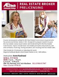 Check spelling or type a new query. Real Estate Broker Prelicensing At A B Tech Madison Madison County Chamber Of Commerce