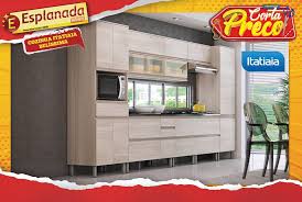 Encontre a cozinha modulada perfeita para a sua casa! Cozinha Modulada Itatiaia Belissima Esplanada Moveis Facebook