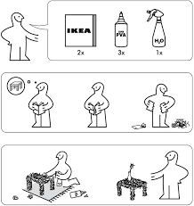 A Table Made From Every Single Page Of An Ikea Catalogue Ikea Art Ikea Catalog Ikea Instructions