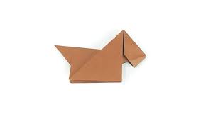 Two square sheets 15x15 centimeters 3 Ways To Make A Paper Dog Wikihow