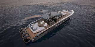 Air conditioning at the helm and cabin keeps the crew cool on warm days. Exclusive Center Console Boat Design By Sfg Yacht Design