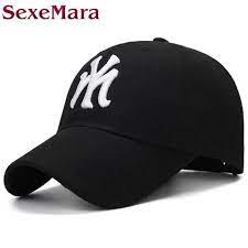 Best Brand Unisex Fashion Cotton Baseball Cap Ny Snapback Hat For Men Women Sun Hat Letter Embroidery Hats For Women Winter Hats For Women Ladies Tops Fashion