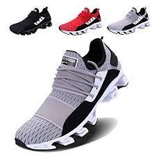Voen Mens Casual Walking Shoes Blade Outdoor Sport Sneakers Mesh Breathable Fashion Shoe Review Mens Walking Shoes Best Walking Shoes Best Shoes For Men