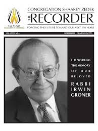 The Recorder 2013 March